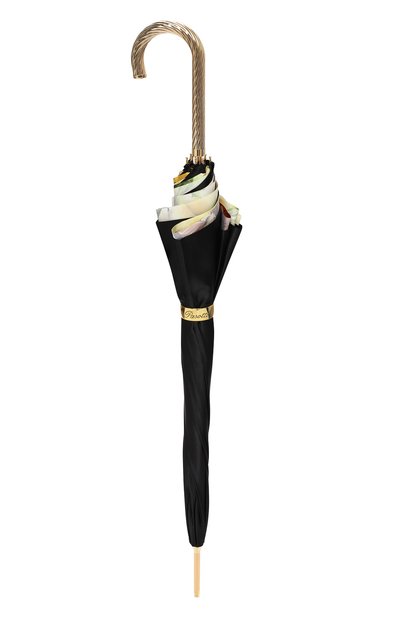 Зонт-трость PASOTTI OMBRELLI черного цвета по цене 23550 руб., арт. 189/RAS0 97565/4/G2, фото 5 Зонт-трость PASOTTI OMBRELLI, арт. 189/RAS0 97565/4/G2, фото 5