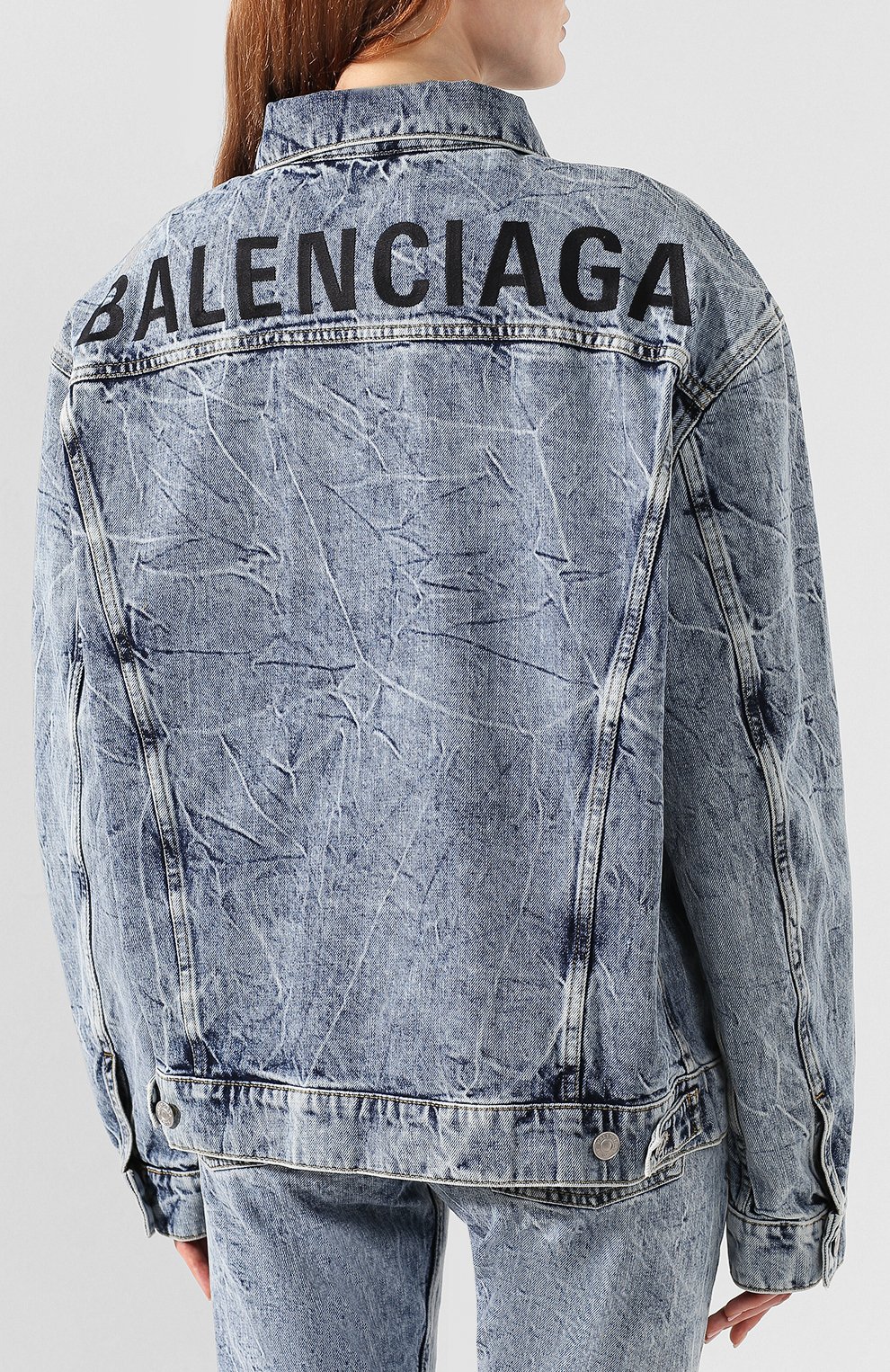 Джинсовая куртка BALENCIAGA, арт. 557388/TEW36, фото 4