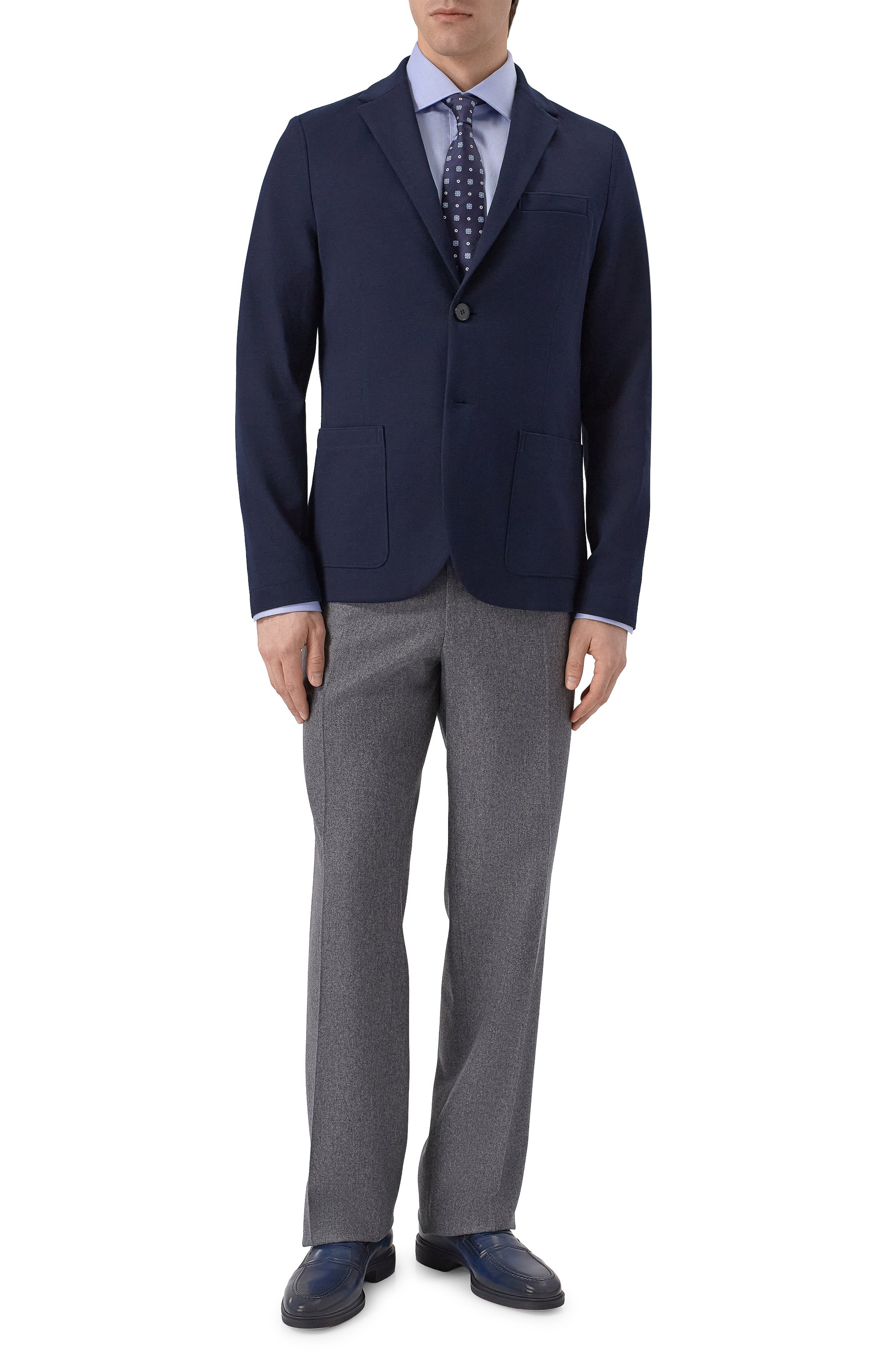 Хлопковый пиджак HARRIS WHARF LONDON, арт. CL8P22PPQ/PPQ, фото 2