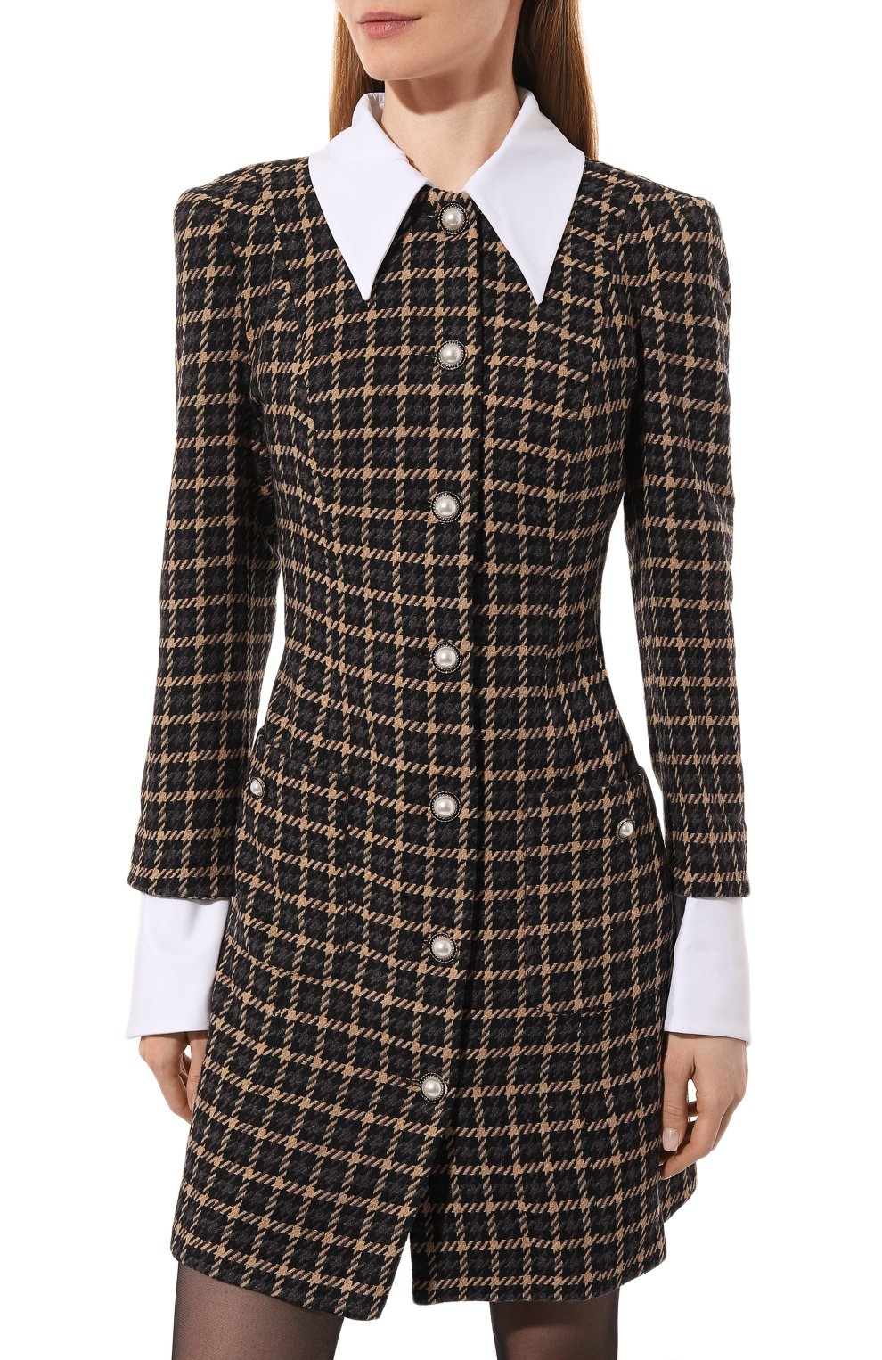 Платье из шерсти и вискозы BOTROIS, арт. SKU0997654, фото 3