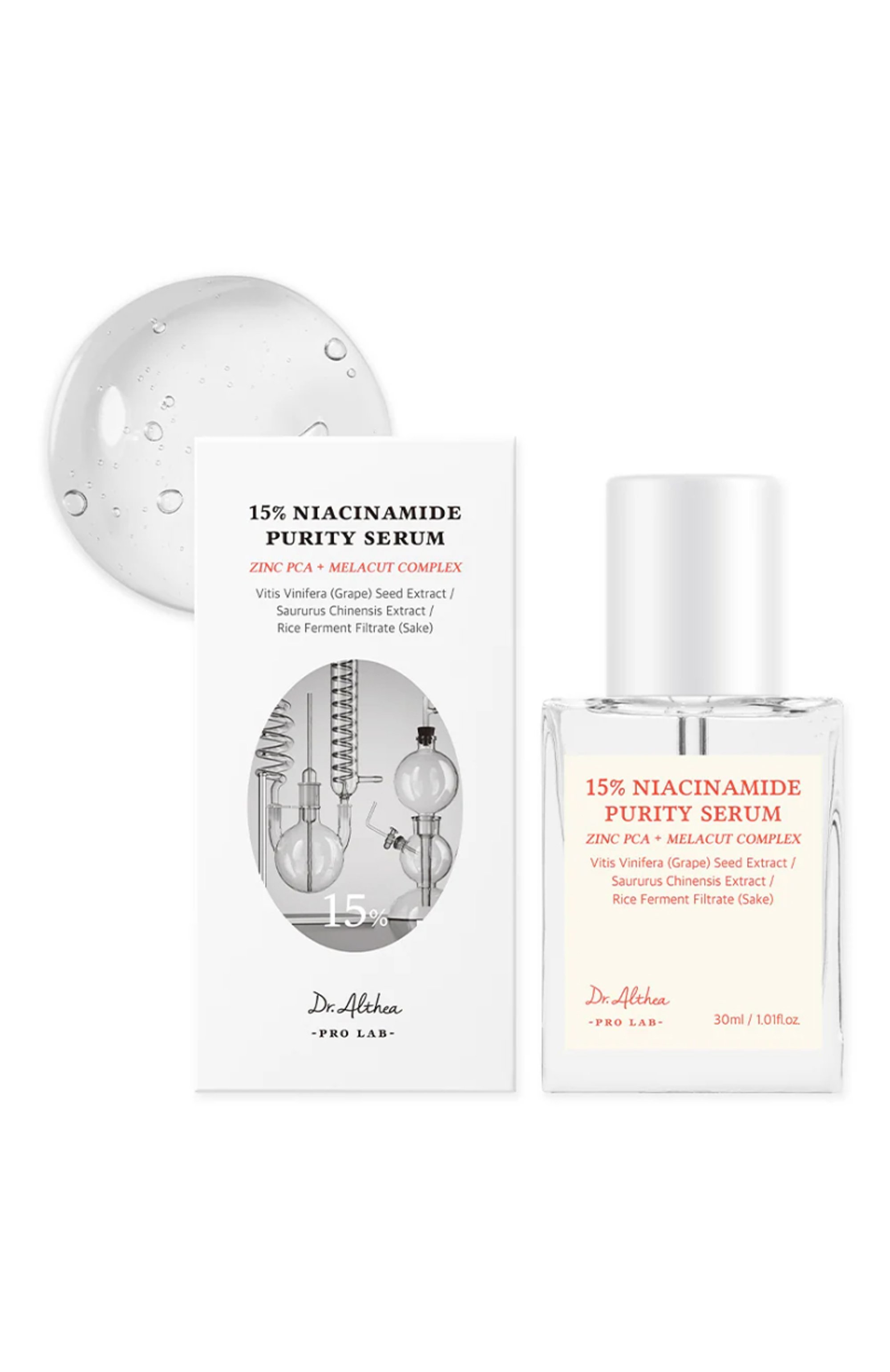 Сыворотка для лица 15% niacinamide purity serum (30ml) DR. ALTHEA, арт. 254609, фото 2