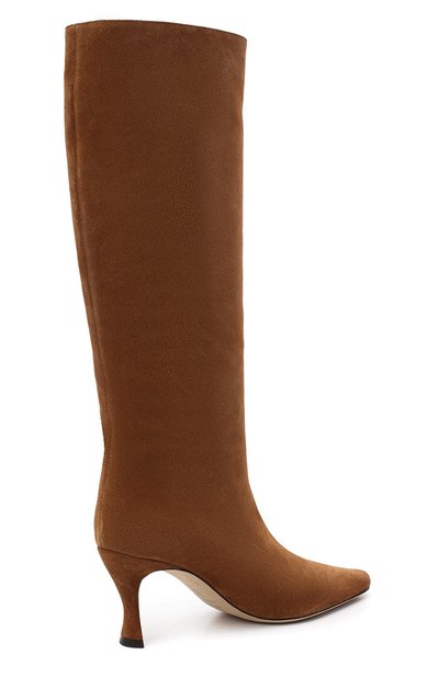 Замшевые сапоги stevie 42 BY FAR, арт. 20CRSVIDBRU, фото 4