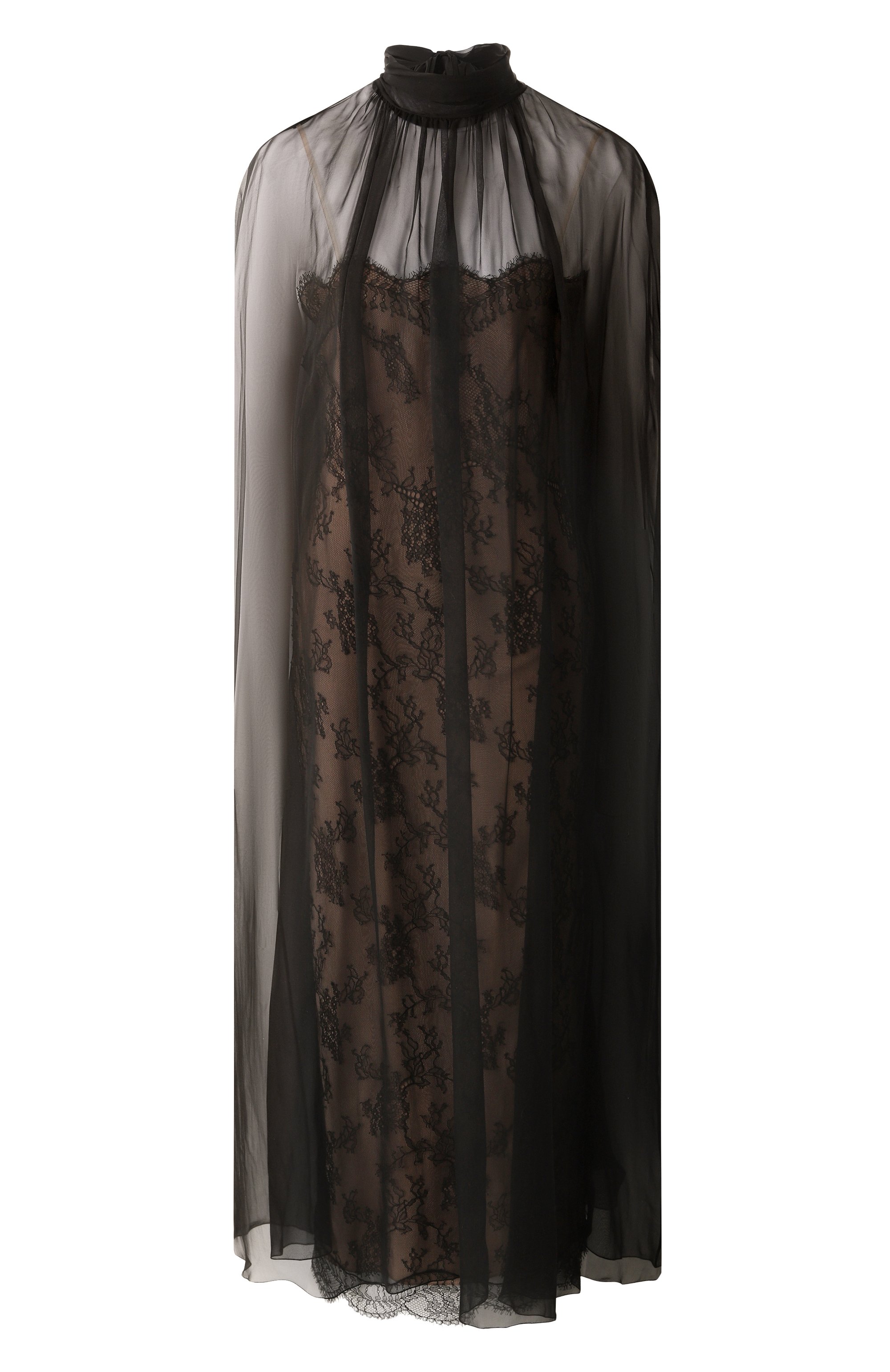 Шелковое платье VALENTINO, арт. 5B0VAEF02UP, фото 1