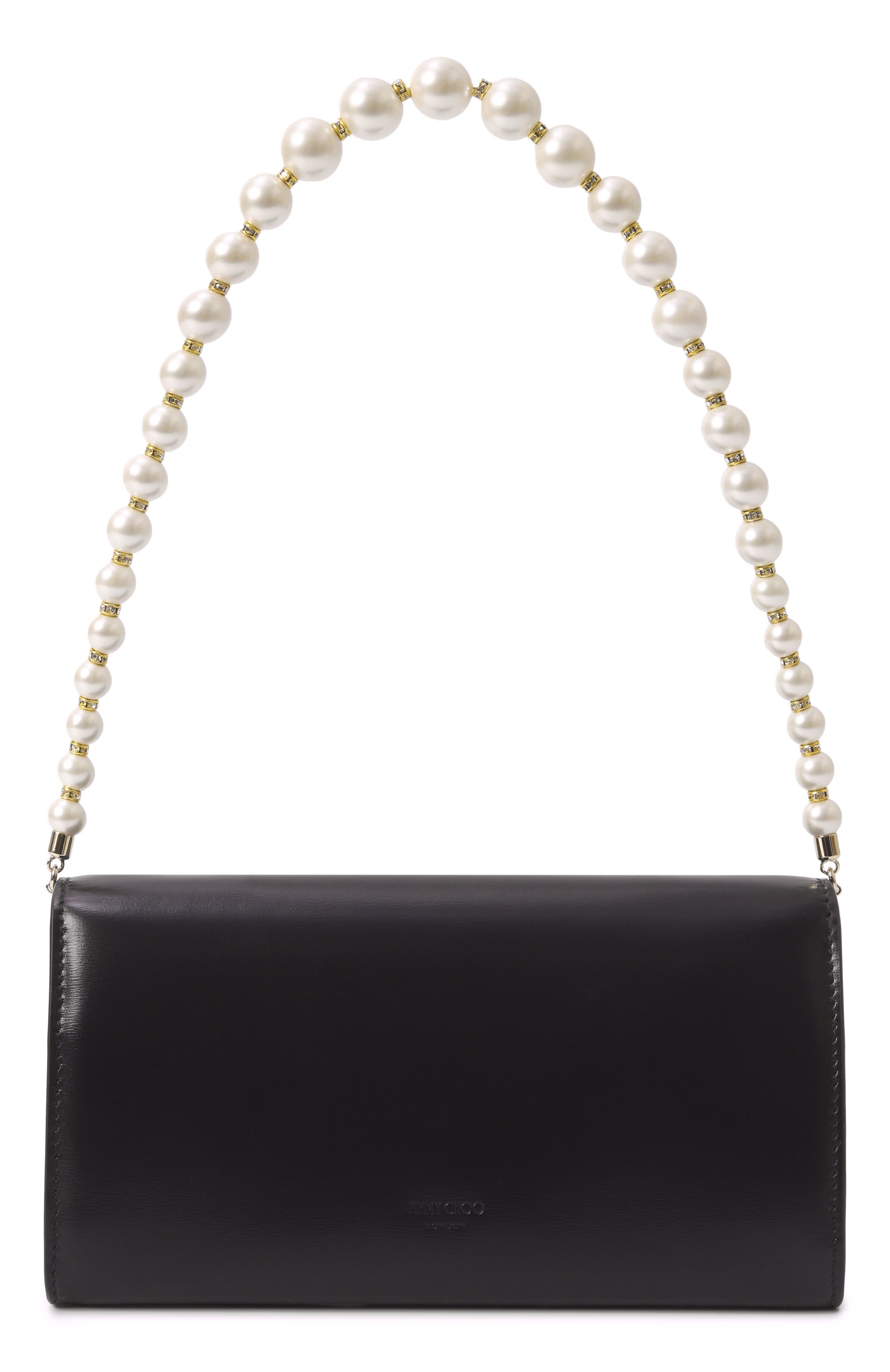 Клатч avenue JIMMY CHOO черного цвета по цене 133000 руб., арт. AVENUE WALLET/CHAIN, фото 6 Клатч avenue JIMMY CHOO, арт. AVENUE WALLET/CHAIN, фото 6