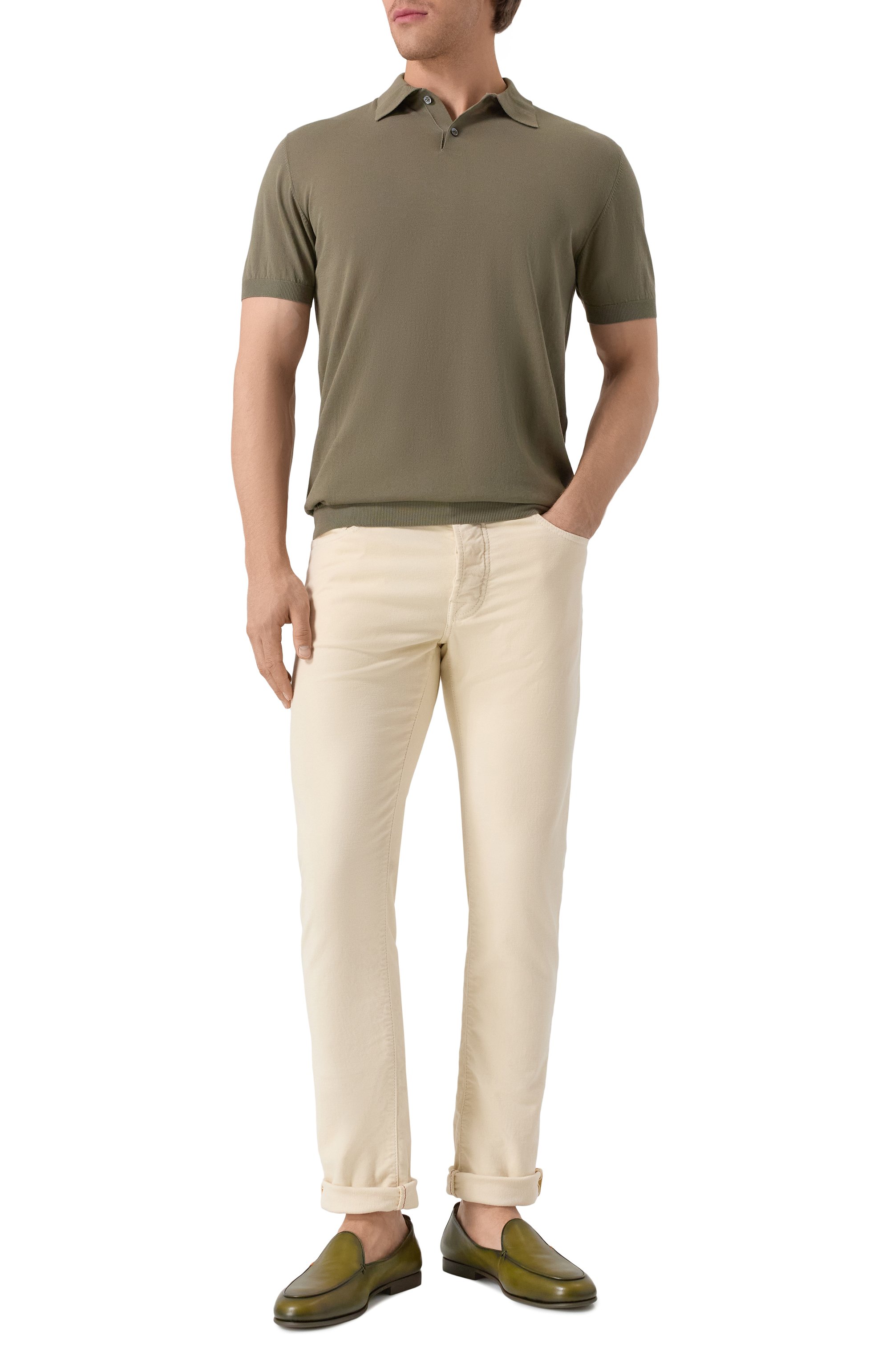 Хлопковое поло L.B.M. 1911, арт. 6410/59042, фото 2