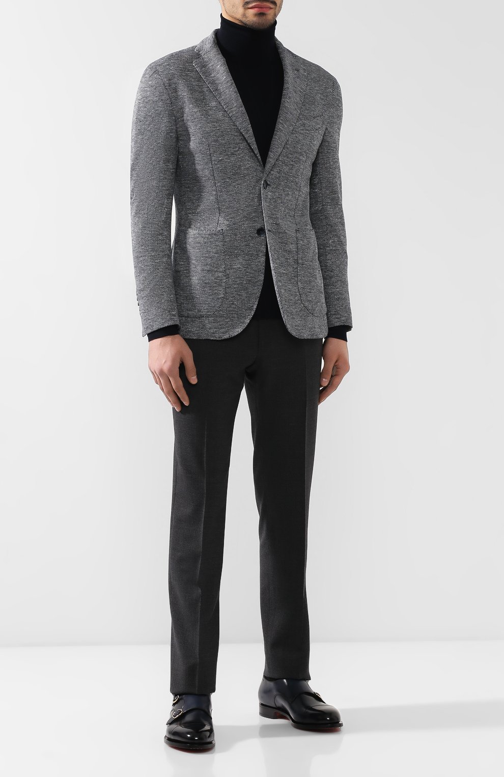 Кожаные монки SANTONI, арт. MCC013973MC3HBSDU72, фото 2