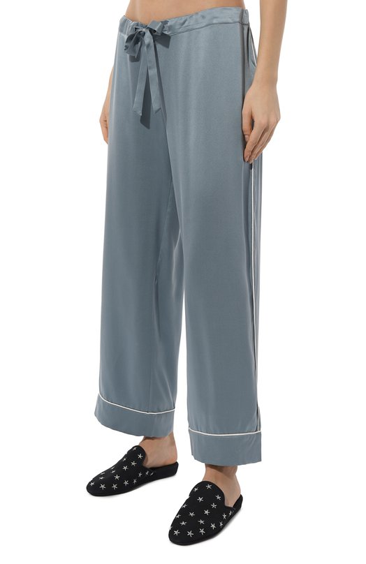 Шелковая пижама Kleed Loungewear R0LLER PYJAMA Голубой  R0LLER PYJAMA Фото 5