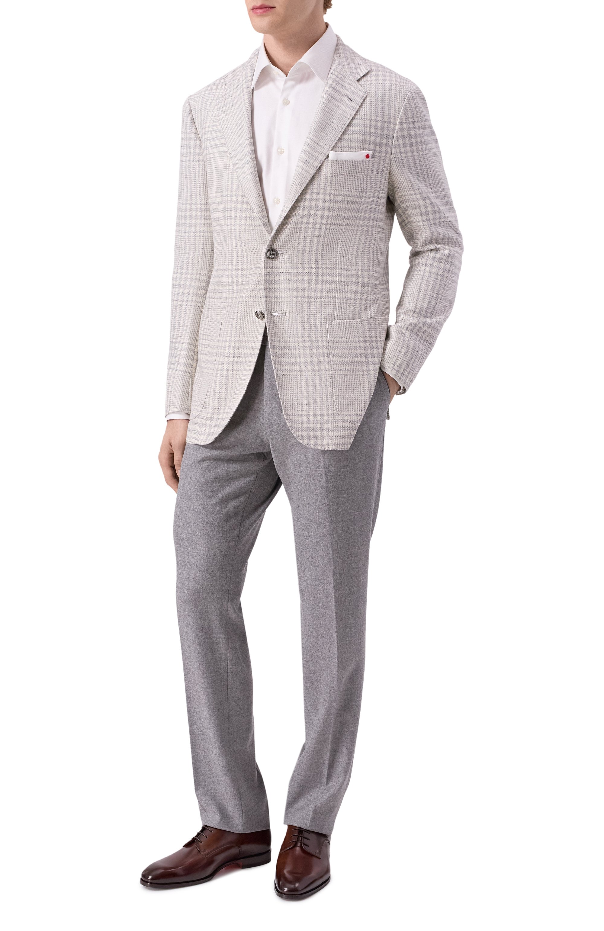 Пиджак из шерсти и кашемира KITON, арт. UG81K0639E15, фото 2