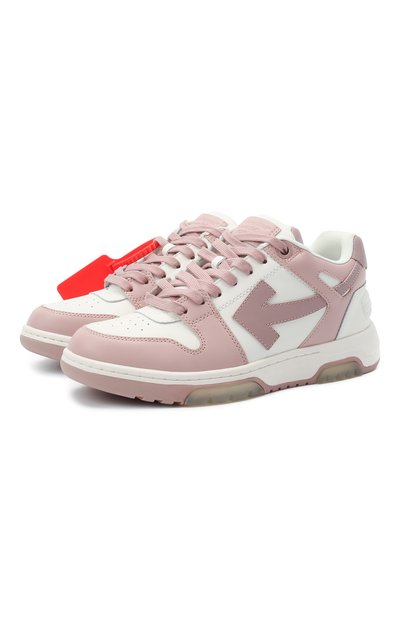 Комбинированные кроссовки out of office OFF-WHITE, арт. 0WIA259R21LEA0010131, фото 1