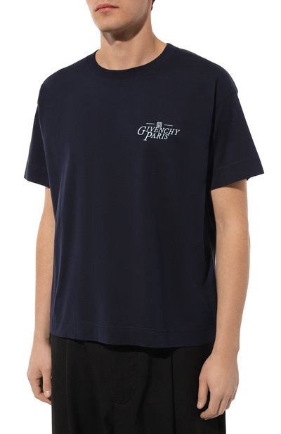 Хлопковая футболка GIVENCHY, арт. BM71JB3YNC, фото 3