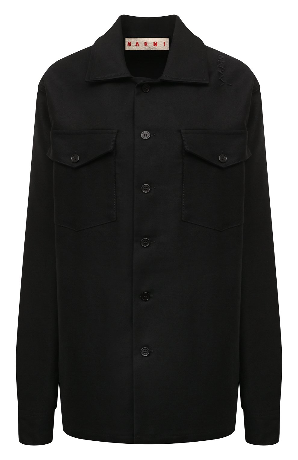 Атласная рубашка MARNI, арт. CUMU0310S1/TCY36, фото 1