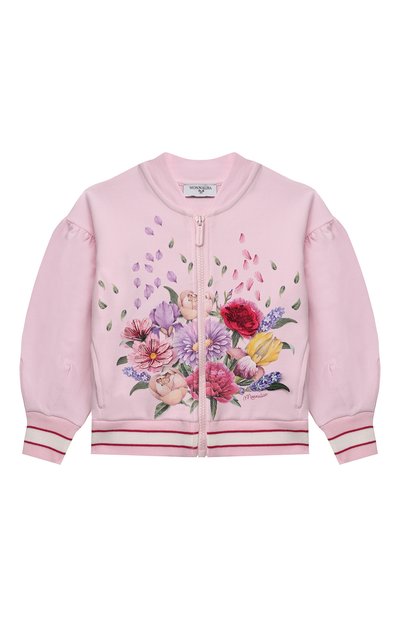 Хлопковая толстовка MONNALISA, арт. 197800S2, фото 1