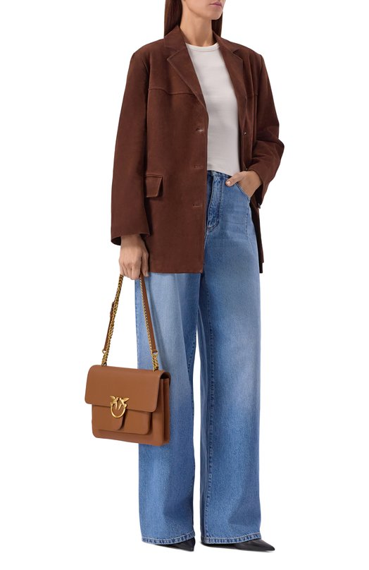 Сумка Love Soft large Pinko 104527/A29Q Коричневый  104527/A29Q Фото 7