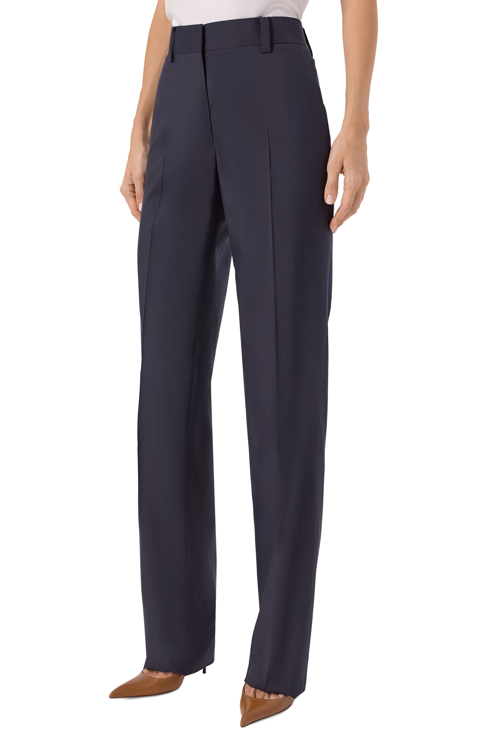 Брюки из шерсти и шелка MVST, арт. 25E/X2P/0/B091/3038, фото 3