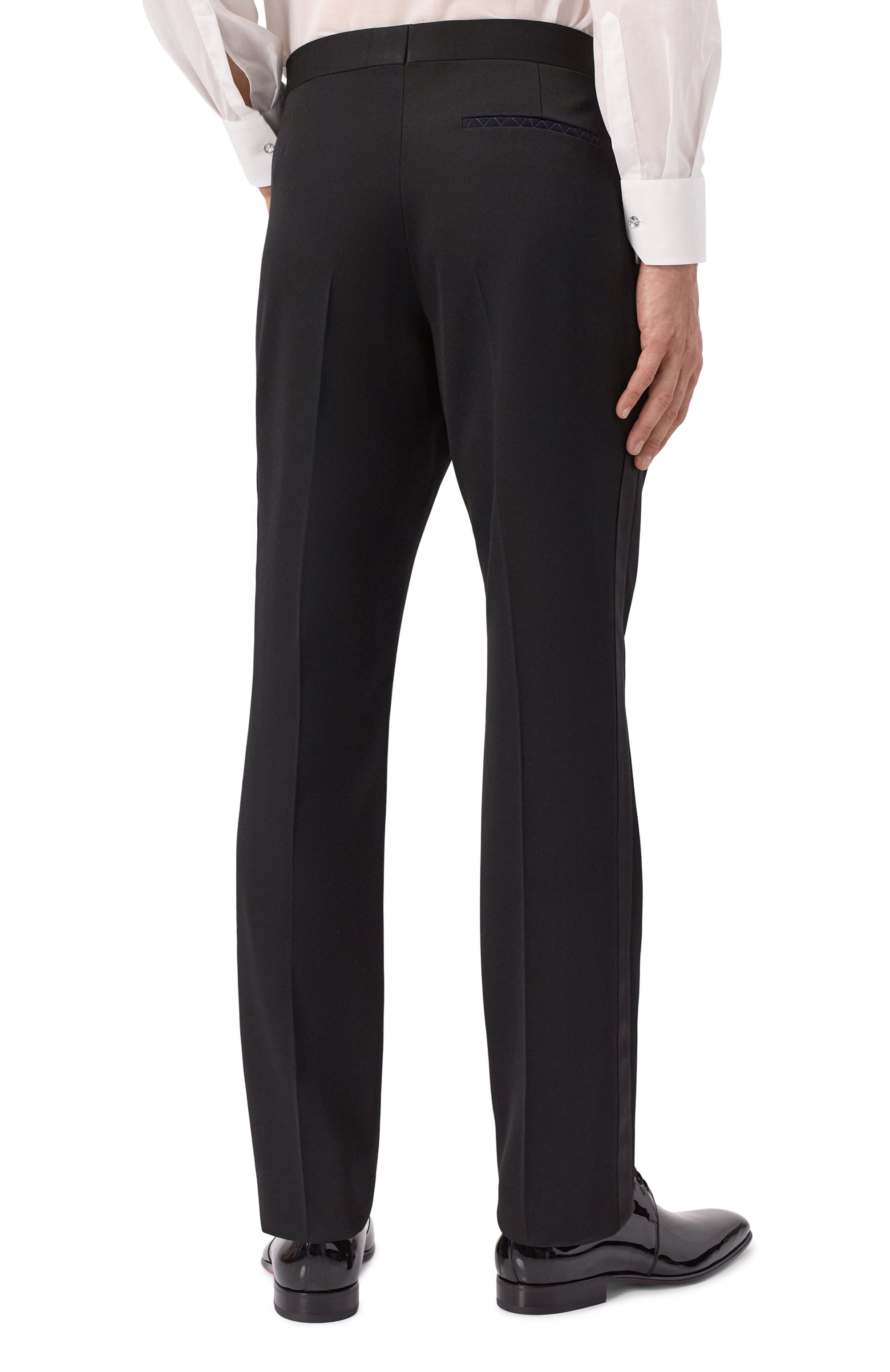 Шерстяные брюки BURBERRY, арт. 8101206, фото 4