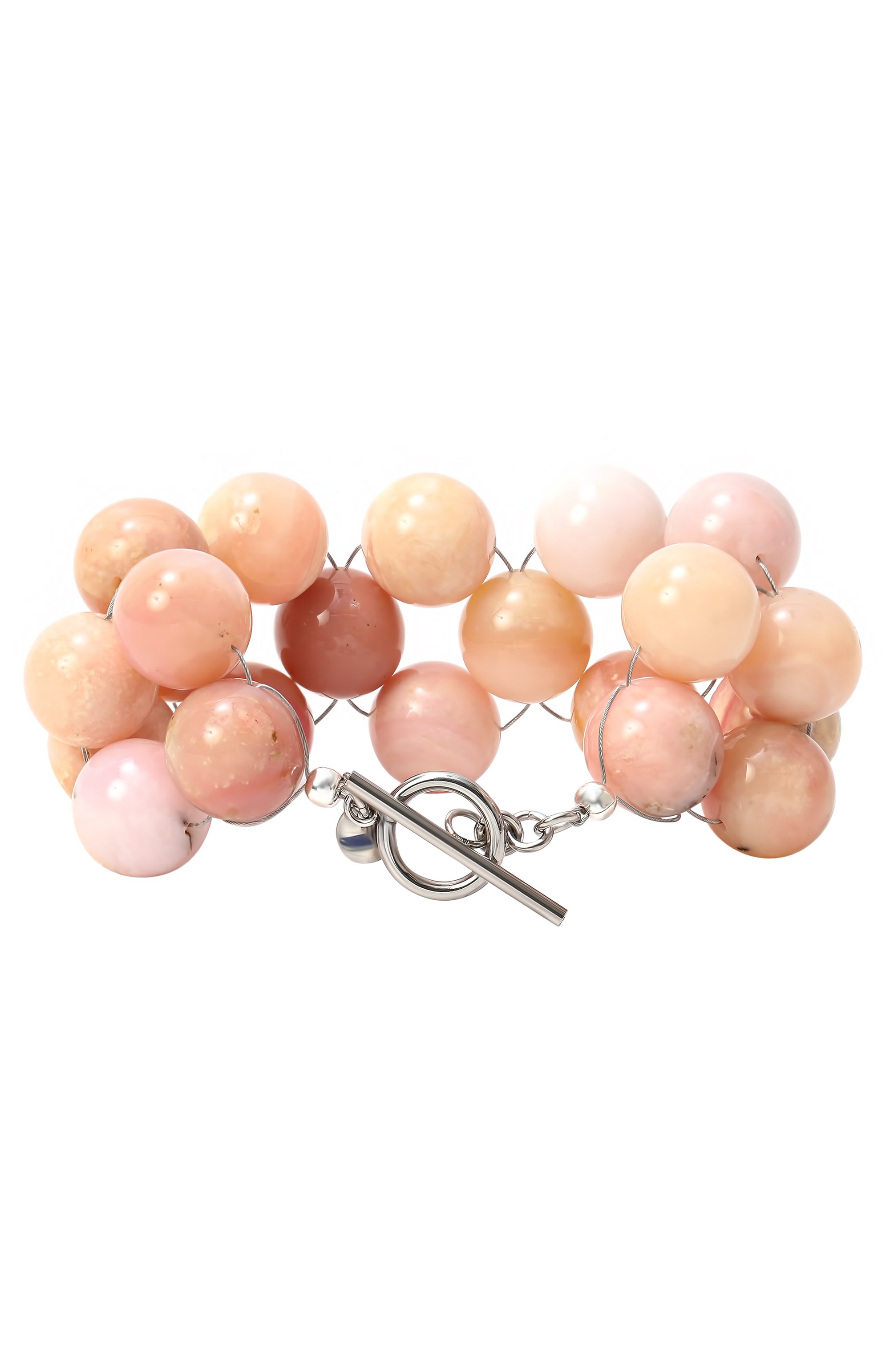 Браслет-фенечка с розовыми опалами MOONKA, арт. CRT-111PK-BR00-OPL, фото 3