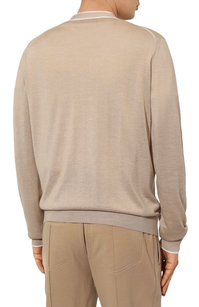 Кардиган из шерсти и шелка ZILLI, арт. KCA003M0345VHEM00, фото 4