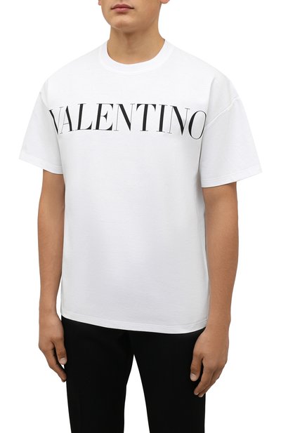 Хлопковая футболка VALENTINO, арт. WV0MG10W7SS, фото 3