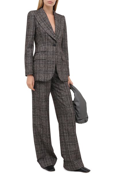 Жакет DOLCE & GABBANA коричневого цвета по цене 279500 руб., арт. F29D0T/FQMH2, фото 2 Жакет DOLCE & GABBANA, арт. F29D0T/FQMH2, фото 2