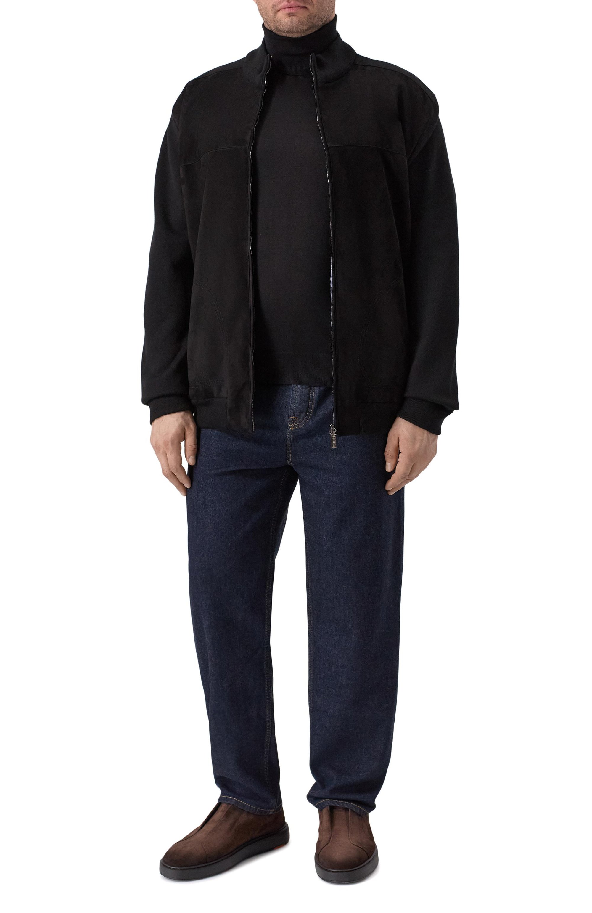 Кардиган с замшевой отделкой ZILLI, арт. KZMC01M0270VTSU00_001, фото 2