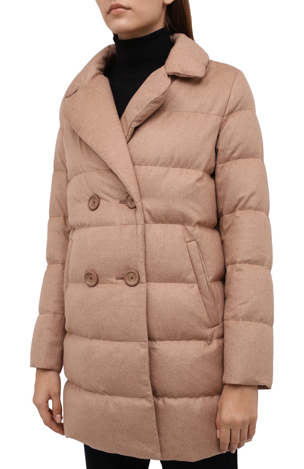 Пуховая ку ртка из шелка и кашемира HERNO, арт. PI1377D/38087, фото 3