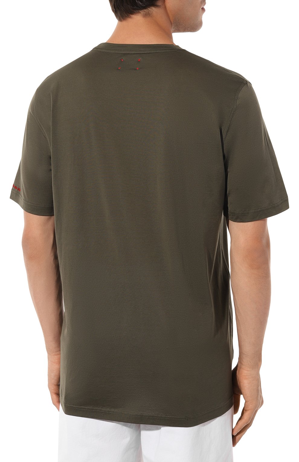 Хлопковая футболка KITON, арт. UK1165W23, фото 4