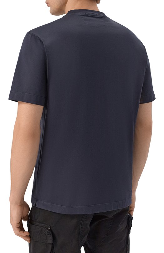 Хлопковая футболка C.P. Company 20CMTS114A/006374G Чёрный  20CMTS114A/006374G Фото 4