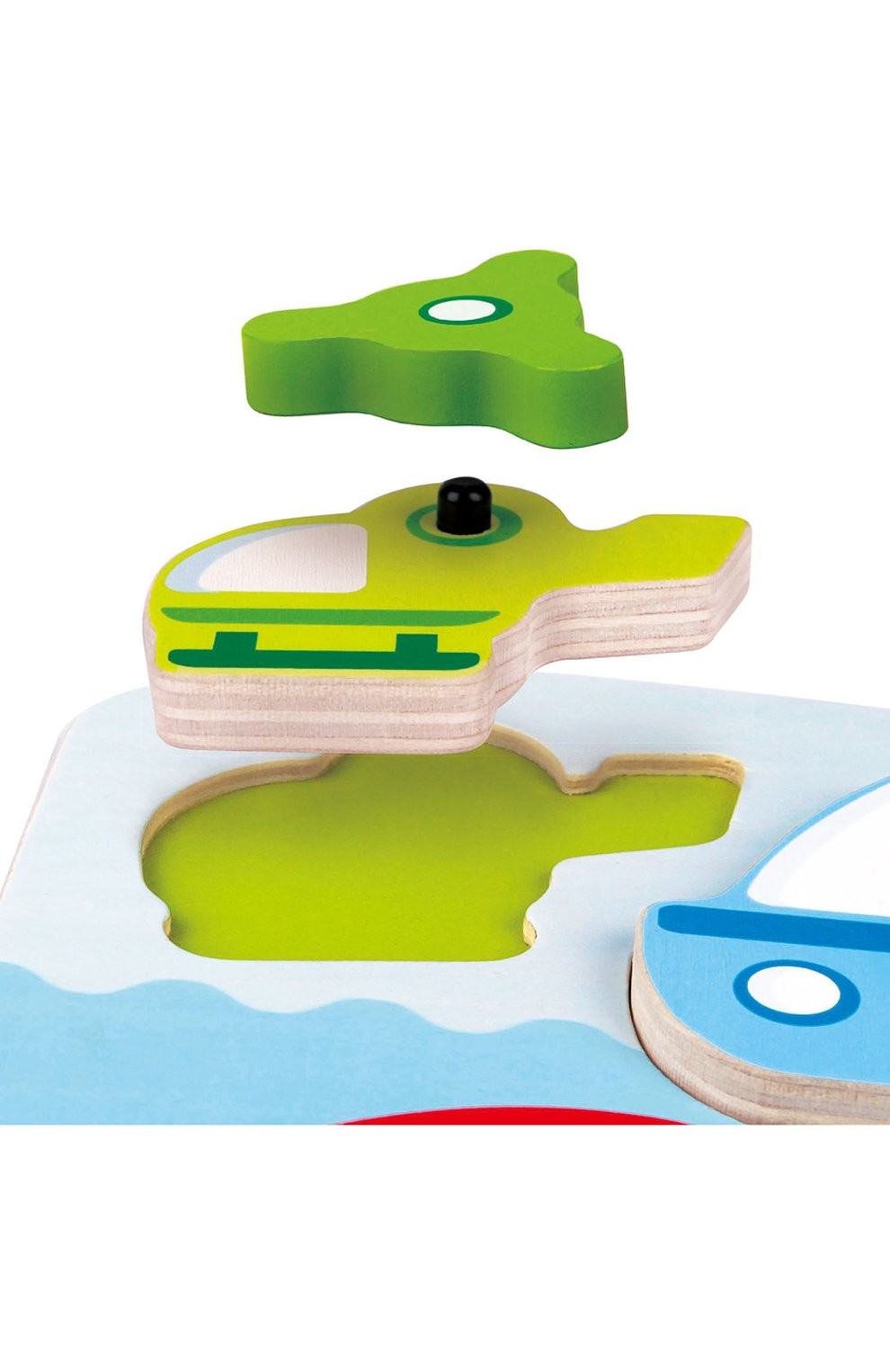 Развивающая игрушка транспорт HAPE разноцветного цвета по цене 2490 руб., арт. E1607_HP, фото 3 Развивающая игрушка транспорт HAPE, арт. E1607_HP, фото 3