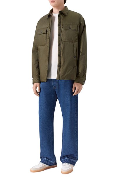 Кожаные кеды grecale H`D`S`N BARACCO белого цвета по цене 55950 руб., арт. GRECALE.P.1*/VITELL0+SUEDE, фото 2 Кожаные кеды grecale H`D`S`N BARACCO, арт. GRECALE.P.1*/VITELL0+SUEDE, фото 2