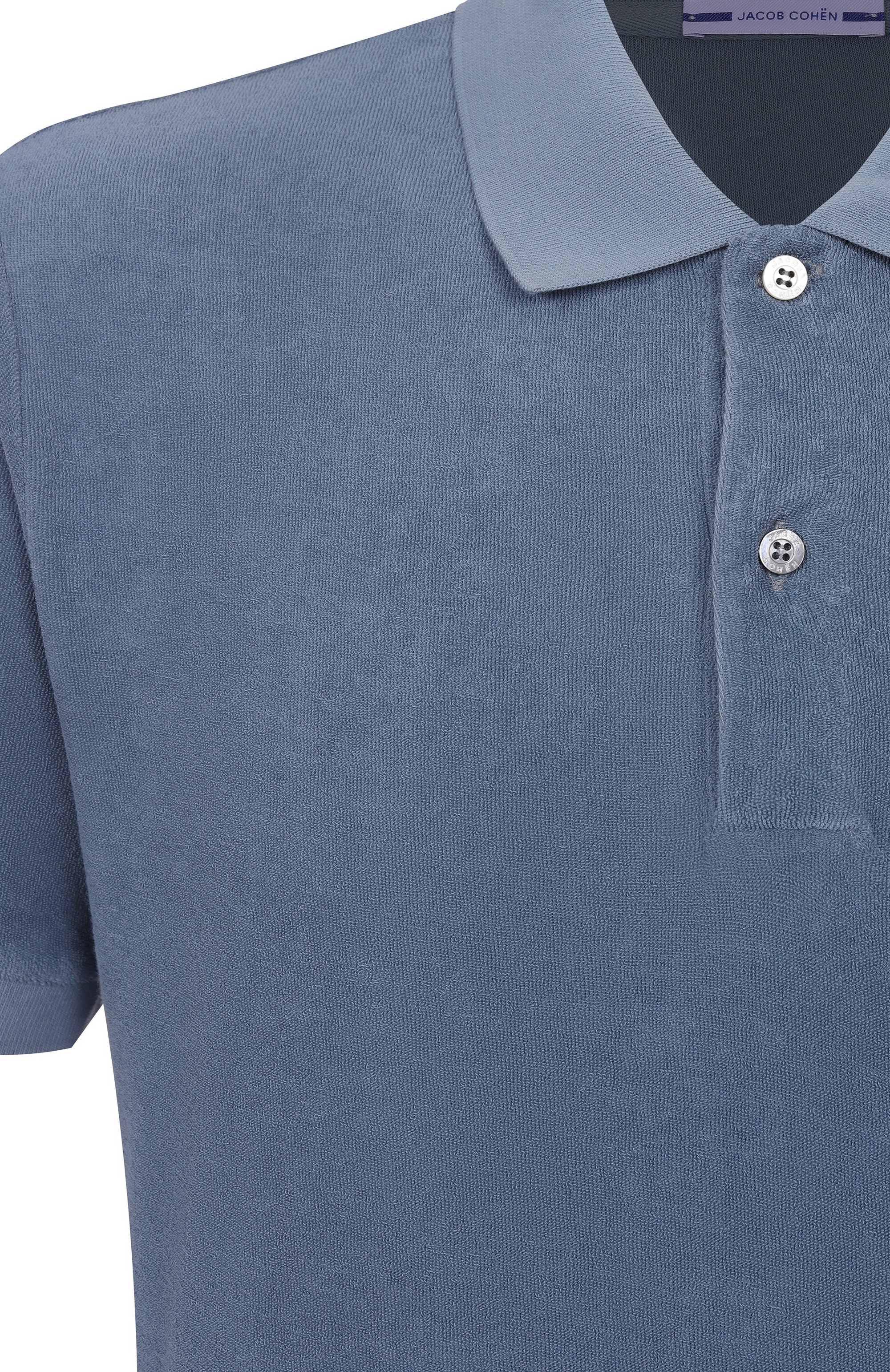 Хлопковое поло JACOB COHEN, арт. 25E P/JUM_80020 001 M4529 TD, фото 6