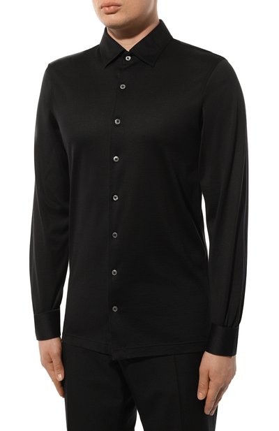 Рубашка из шелка и хлопка GRAN SASSO, арт. 60114/78400, фото 3