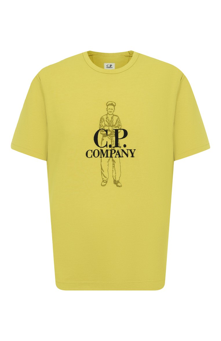 Хлопковая футболка C.P. COMPANY, арт. 18CMTS288A0060570, фото 1