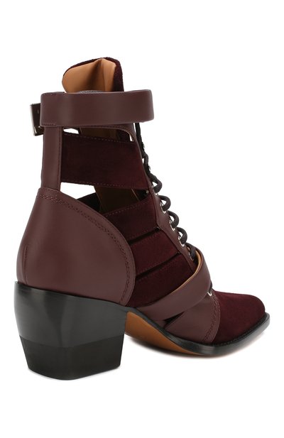 Замшевые казаки rylee CHLOÉ, арт. CHC19S00618, фото 4