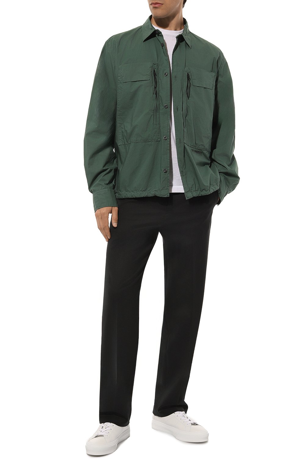 Хлопковая рубашка C.P. COMPANY, арт. 16CM0S276A005328G, фото 2