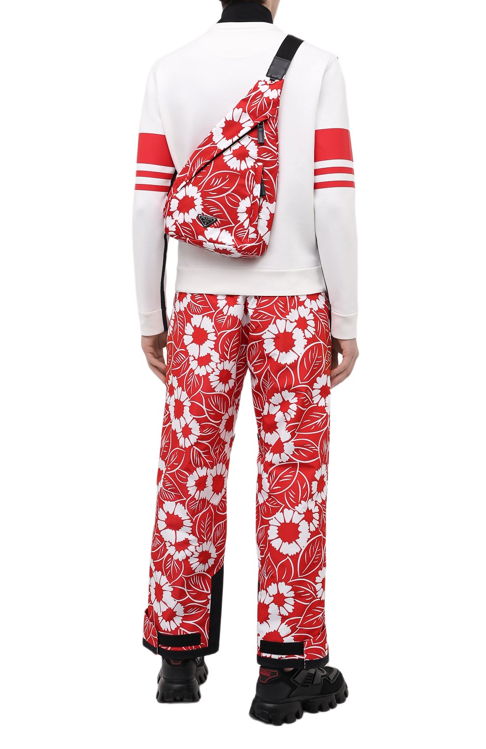 Рюкзак PRADA красного цвета по цене 185000 руб., арт. 2VZ092-2D1V-F0976-OOO, фото 3 Рюкзак PRADA, арт. 2VZ092-2D1V-F0976-OOO, фото 3