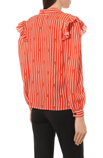Шелковая рубашка ULYANA SERGEENKO, арт. CMA007SS22P 0514т22, фото 4