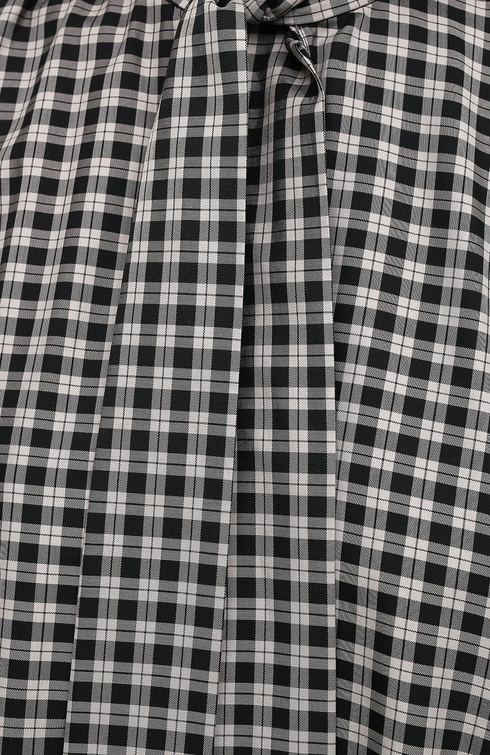 Рубашка BALENCIAGA черно-белого цвета по цене 79950 руб., арт. 642288/TJ034, фото 5 Рубашка BALENCIAGA, арт. 642288/TJ034, фото 5