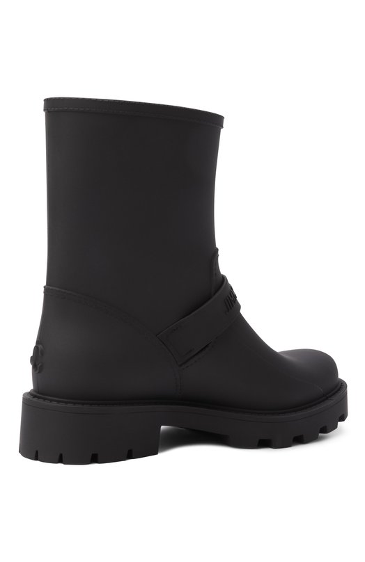 Резиновые полусапоги Biker Rain Jimmy Choo BIKERRAINTPY Чёрный  BIKERRAINTPY Фото 5