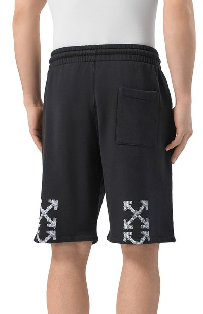 Хлопковые шорты OFF-WHITE, арт. 0MCI013S26FLE001, фото 4