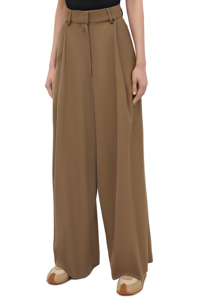 Брюки из шерсти и вискозы DRIES VAN NOTEN, арт. 211-10945-2301, фото 3