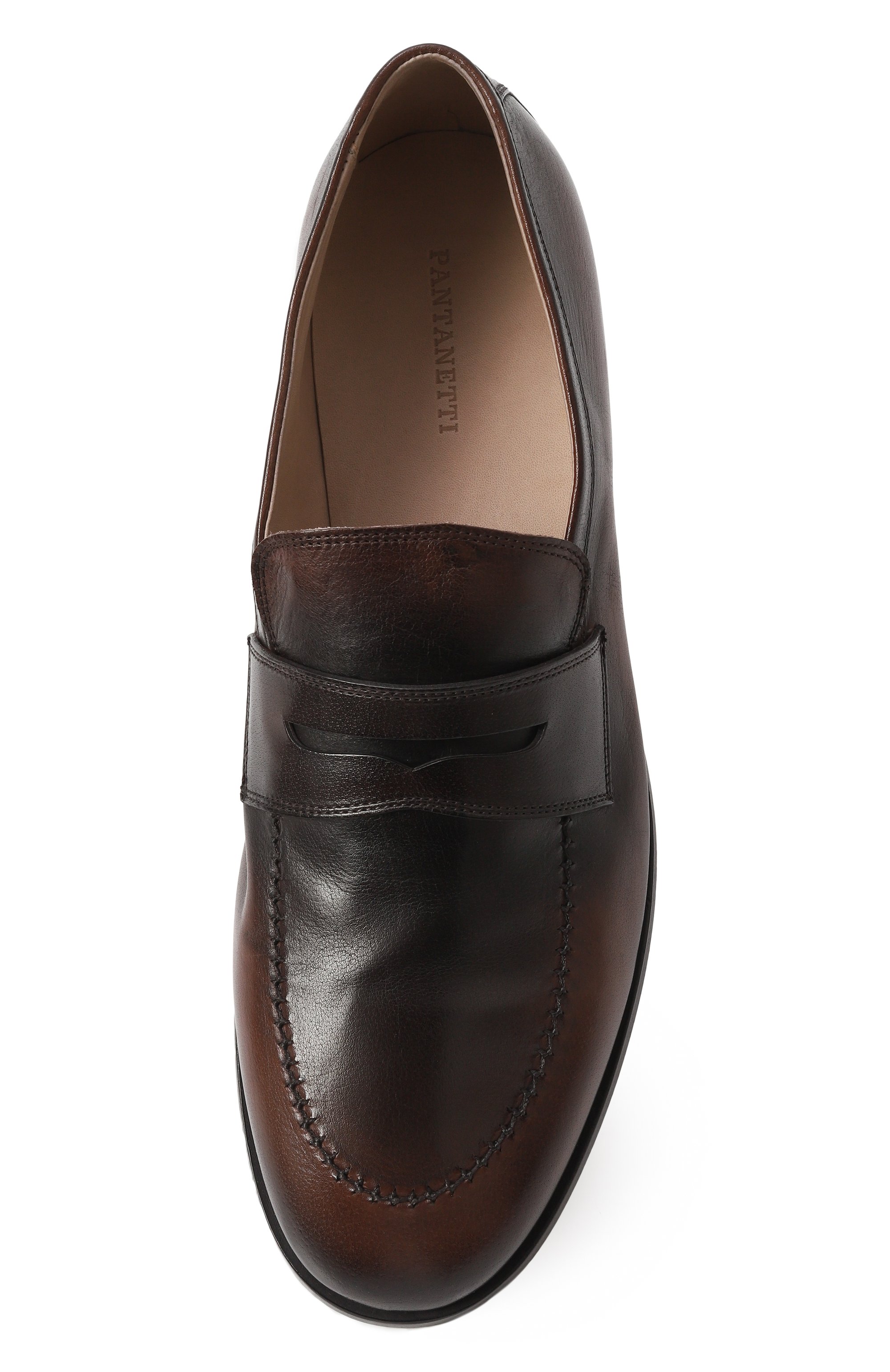 Кожаные пенни-лоферы PANTANETTI, арт. 18572D, фото 6