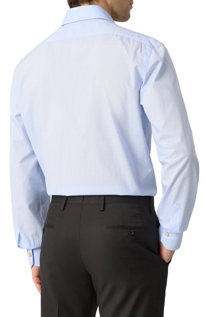 Хлопковая сорочка KITON, арт. UCIH0929506, фото 4