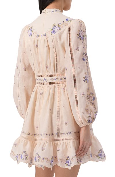 Льняное платье ZIMMERMANN, арт. 5376DRS264, фото 3