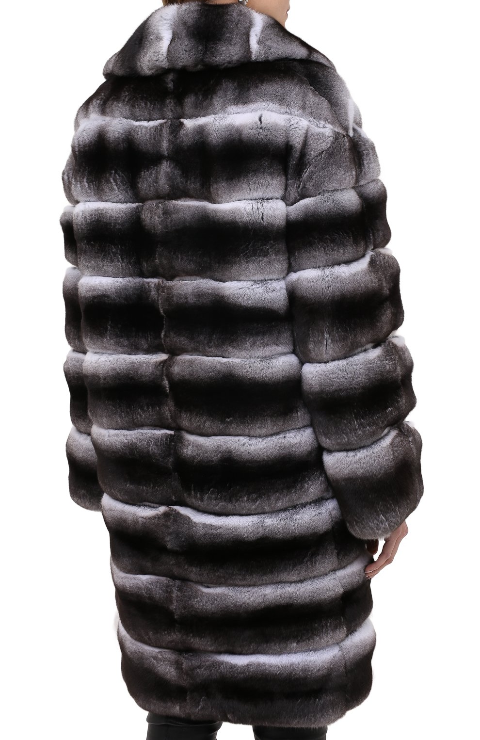 Шуба из меха шиншиллы VALENTINO, арт. UF3FAA8821F, фото 4