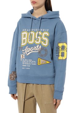 Хлопковое худи BOSS, арт. 50484175, фото 3