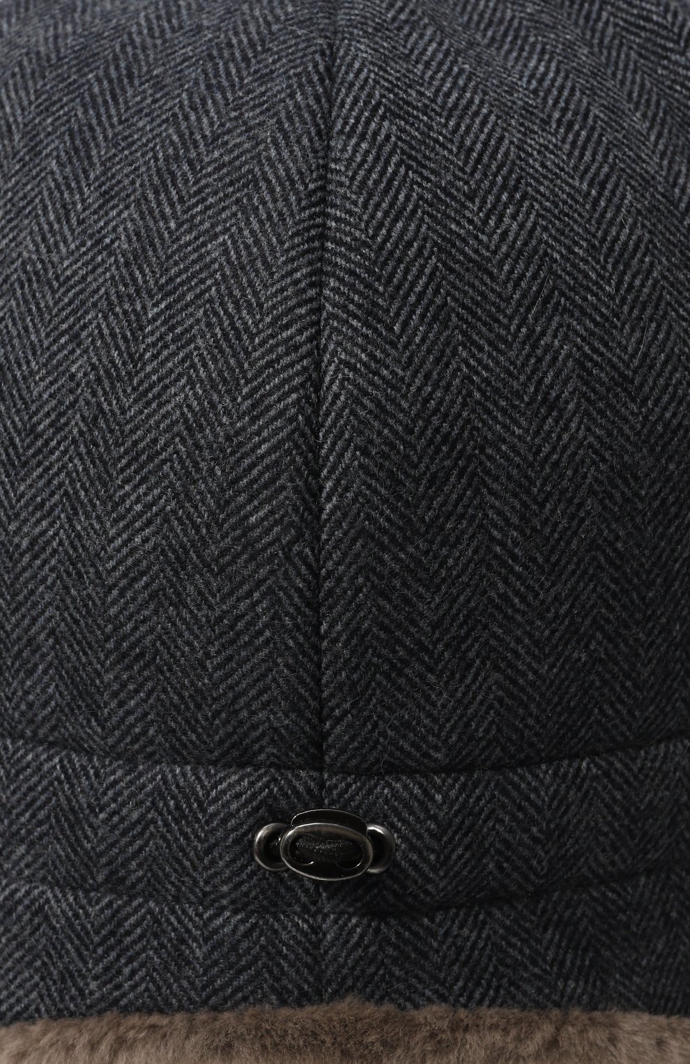 Кашемировая шапка-ушанка бруклин с мехом норки FURLAND, арт. 0130910050044600057, фото 3