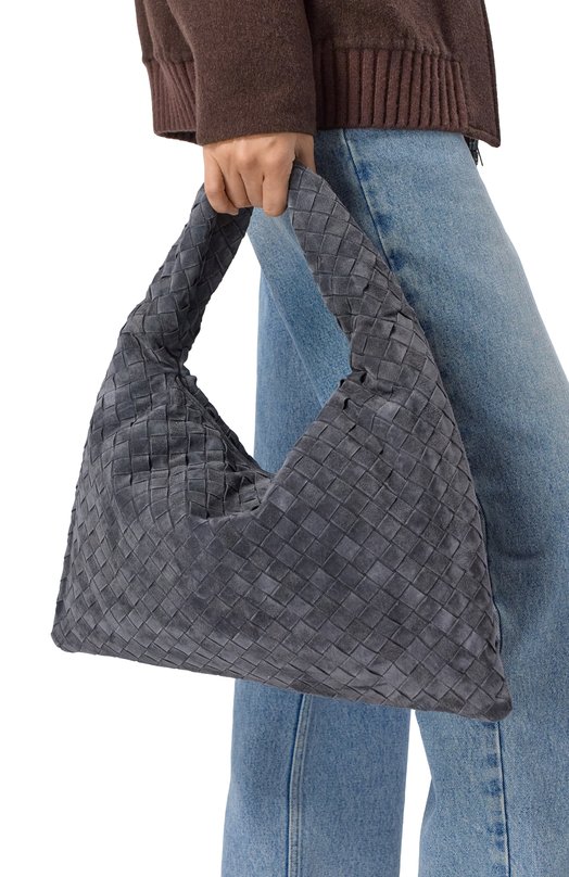 Сумка Hop small Bottega Veneta 796262/V1QE3 Серый  796262/V1QE3 Фото 2