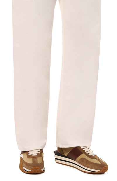 Комбинированные кроссовки james TOM FORD, арт. J1292T/LCL134, фото 3