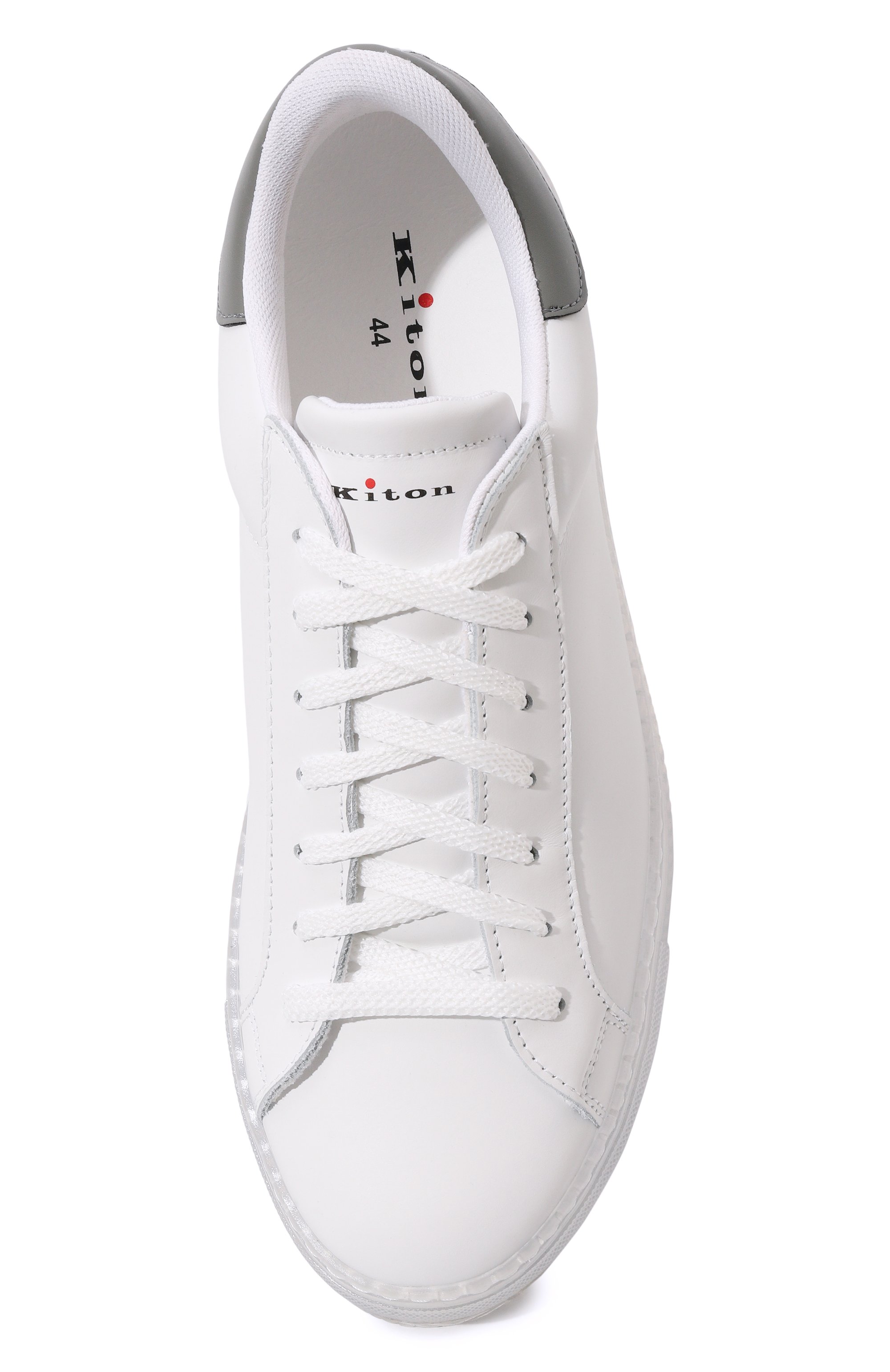 Кожаные кеды KITON, арт. USSA088N00879, фото 6