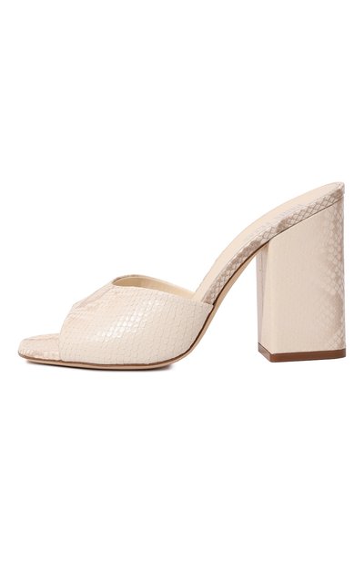 Кожаные мюли anja 100 PARIS TEXAS, арт. PX729/XPTCR, фото 4